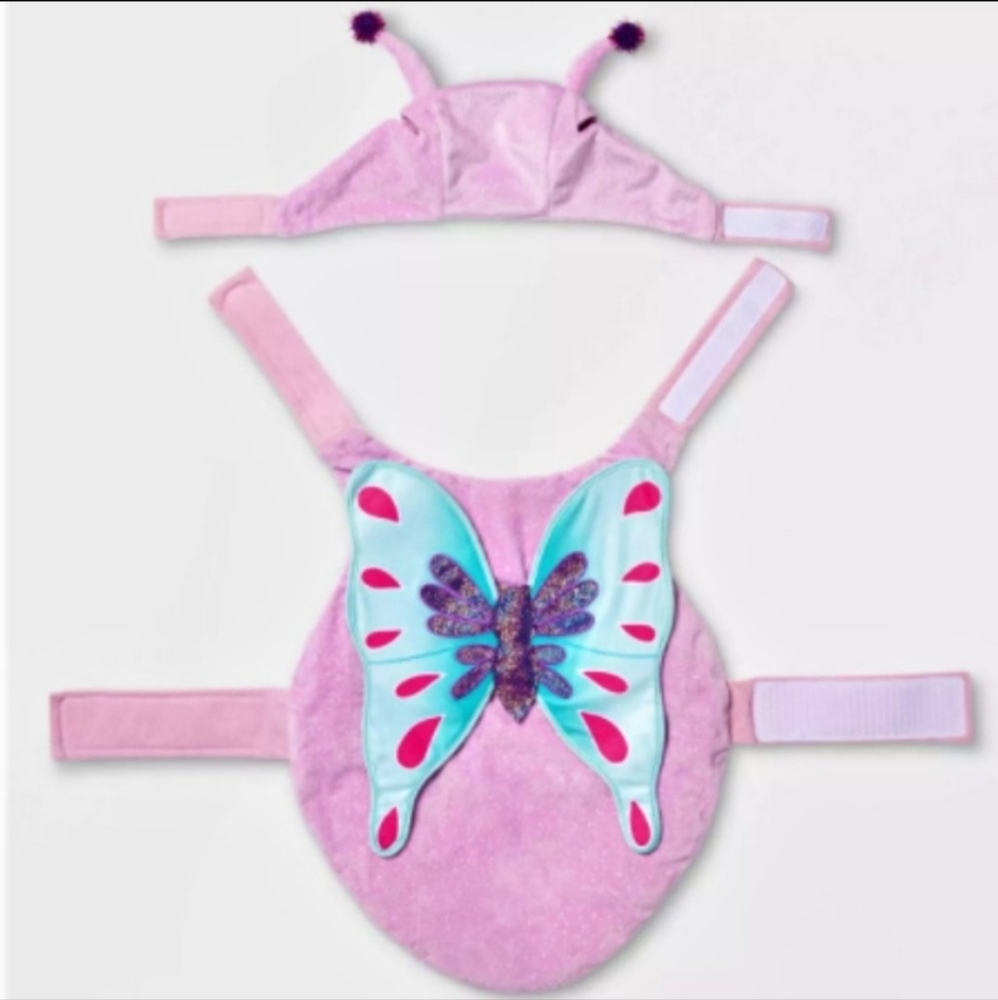 NWT Hyde & Eek! Boutique Butterfly Pet Dog Halloween Costume Wings Headpiece New - Picture 2 of 5